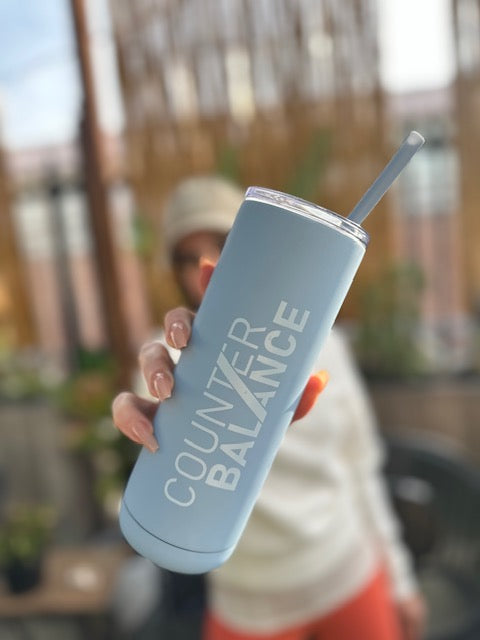 Counter Balance Skinny Matte Tumbler, 20oz