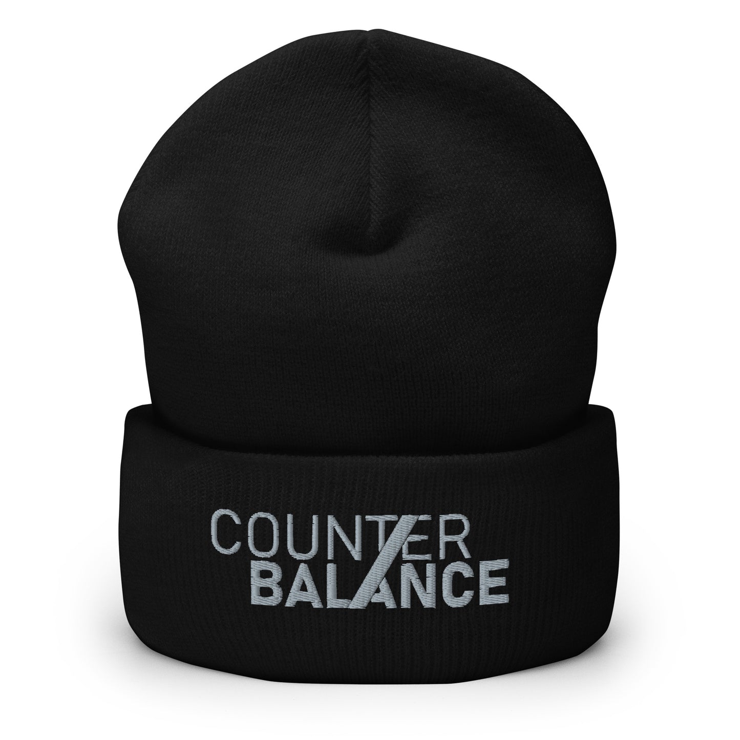 CounterBalance Embroidered Cuffed Beanie