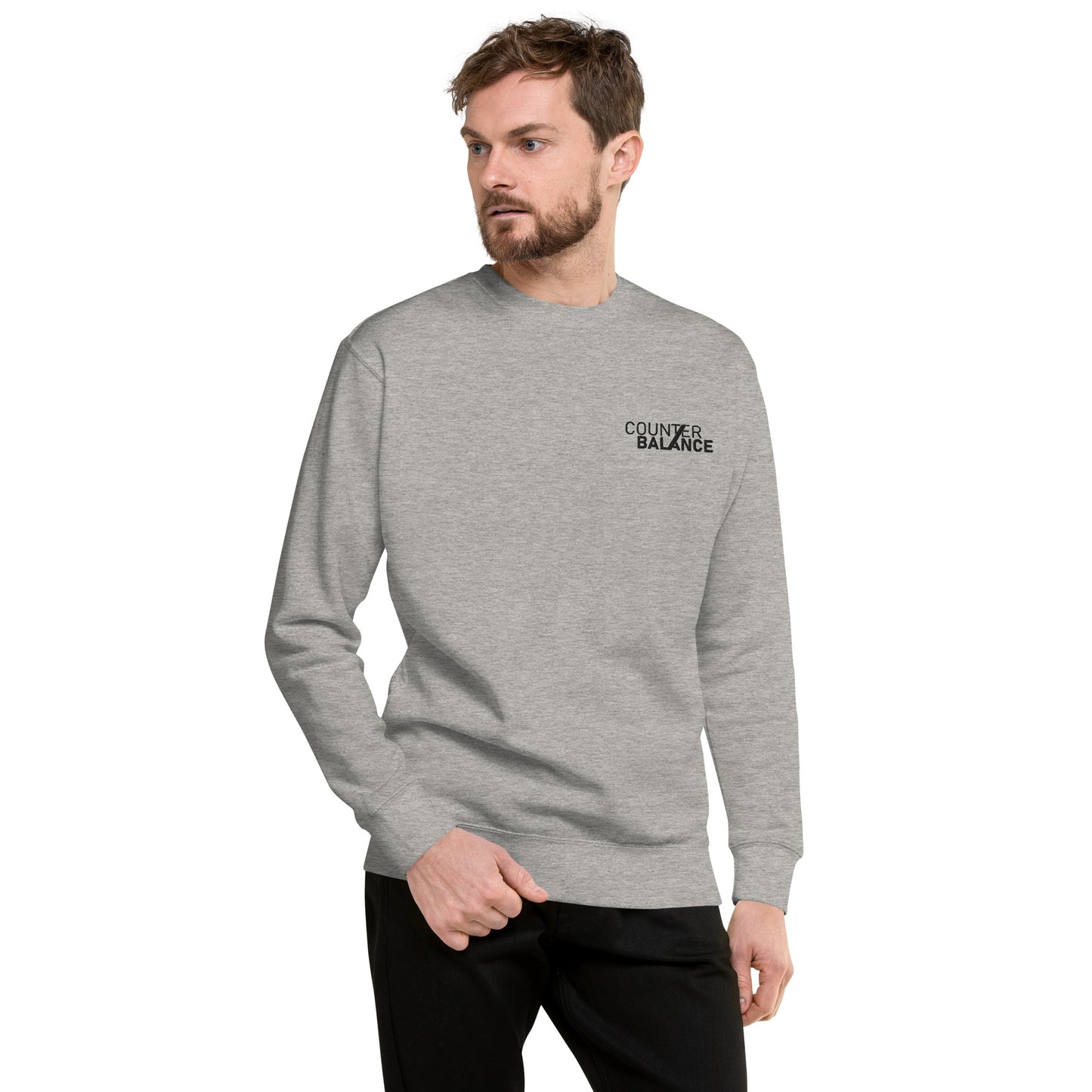 CounterBalance Embroidered Crewneck
